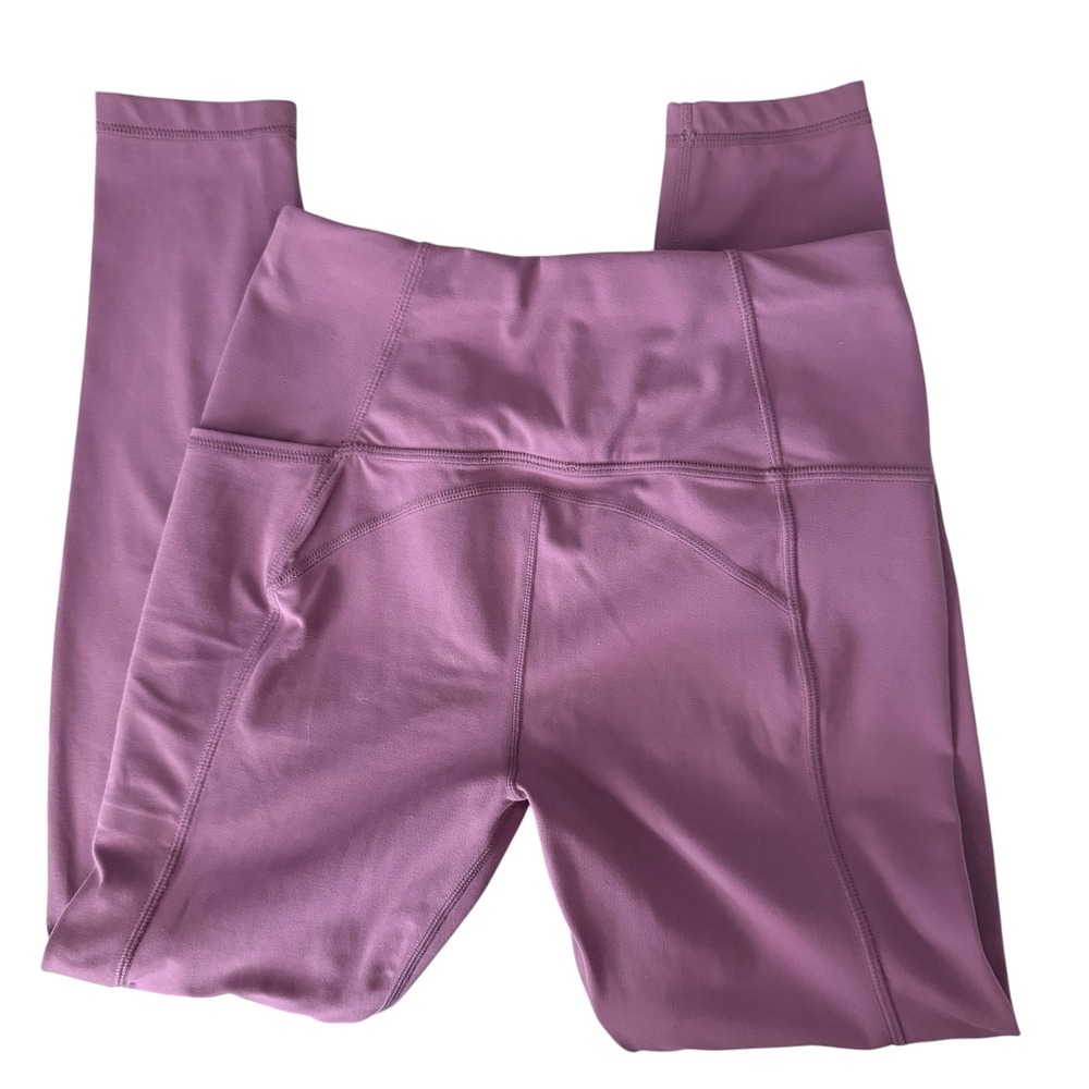 Sweaty Betty Super Soft Leggings Women 4 Purple Excellent 7/8 Yoga Pockets - Picture 14 of 14
